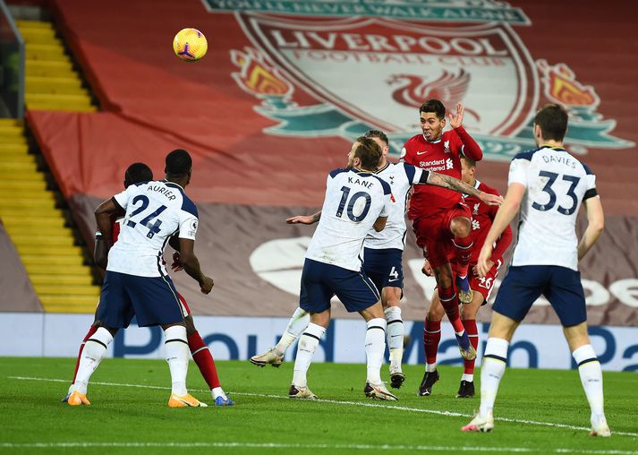 Roberto Firmino þaggaði niður í Tim Sherwood þegar hann skoraði sigurmark Liverpool gegn Tottenham.