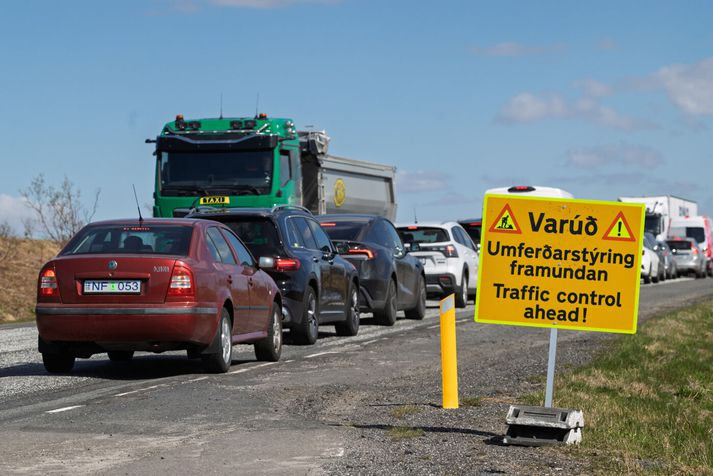 Oft mæðir mikið á Suðurlandsvegi. 