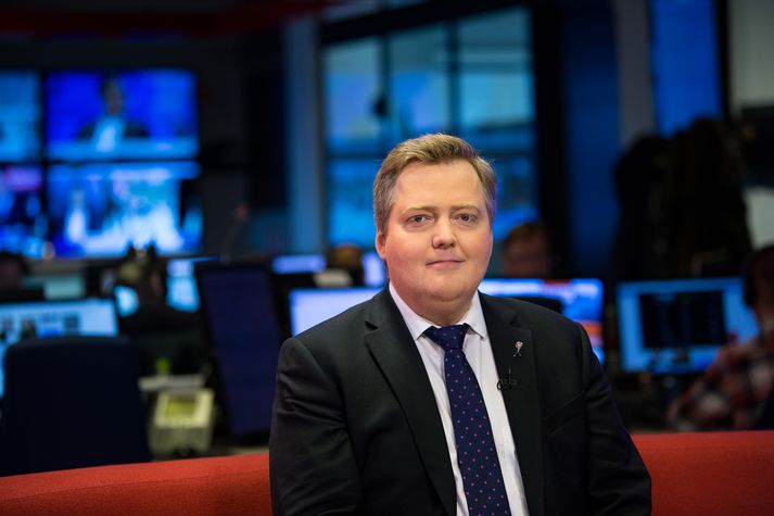 Sigmundur Davíð Gunnlaugsson formaður Miðflokksins.