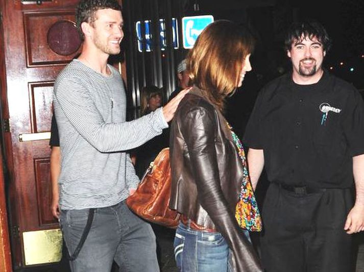 Justin Timberlake og Jessica Biel