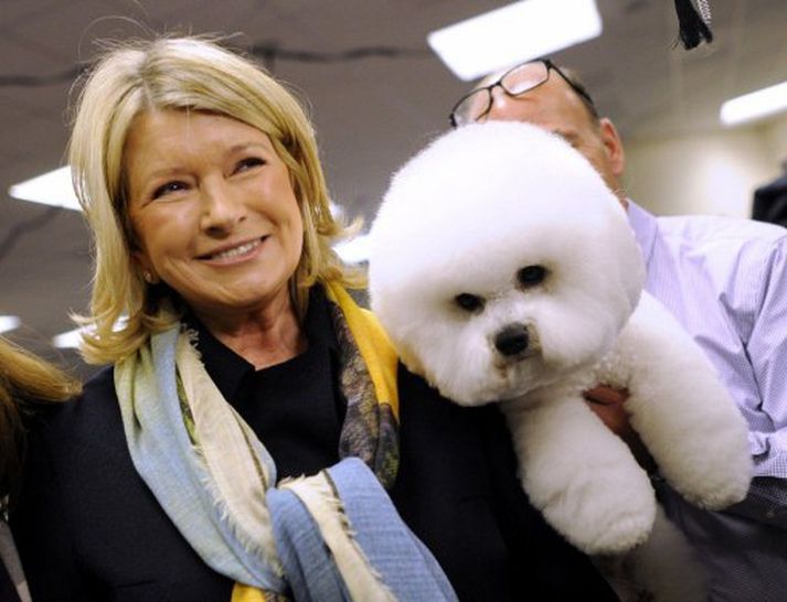 Martha Stewart er ánægð með íslenska hestinn.