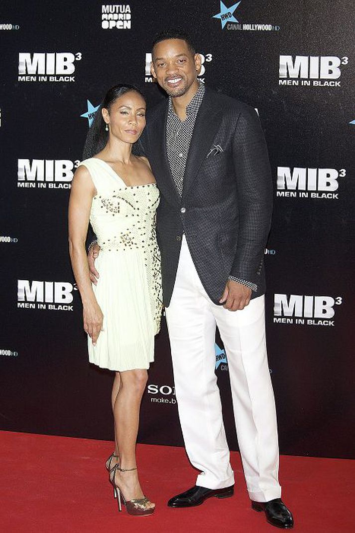 Engar reglur Will og Jada Pinkett Smith trúa ekki á refsingar í uppeldi barna sinna. Nordicphotos/getty