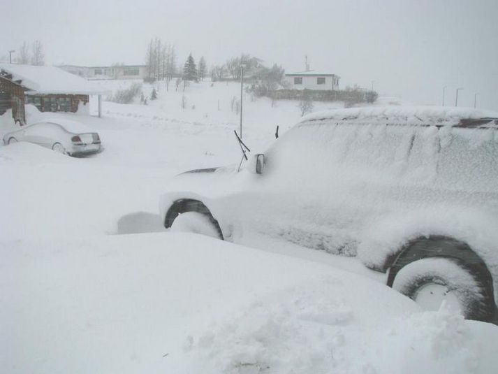 Frá Reyðarfirði í gær. Myndin tengist efni fréttarinnar ekki beint.