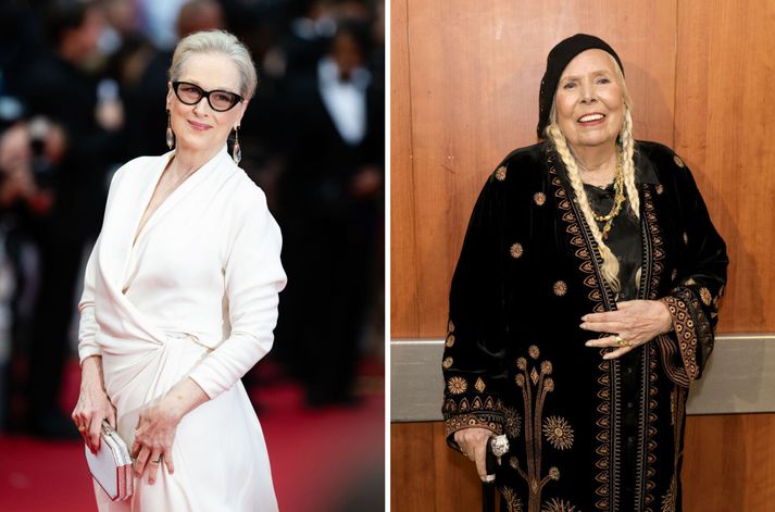 Meryl Streep mun leika Joni Mitchell í ævisögumynd um tónlistarkonuna.