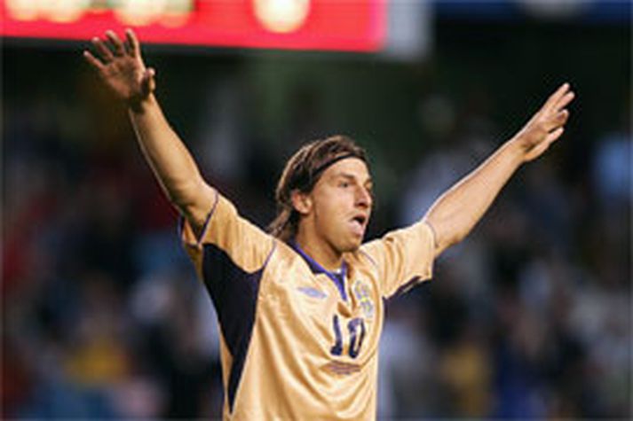 Zlatan Ibrahimovic var á skotskónum hjá Inter Milan í kvöld