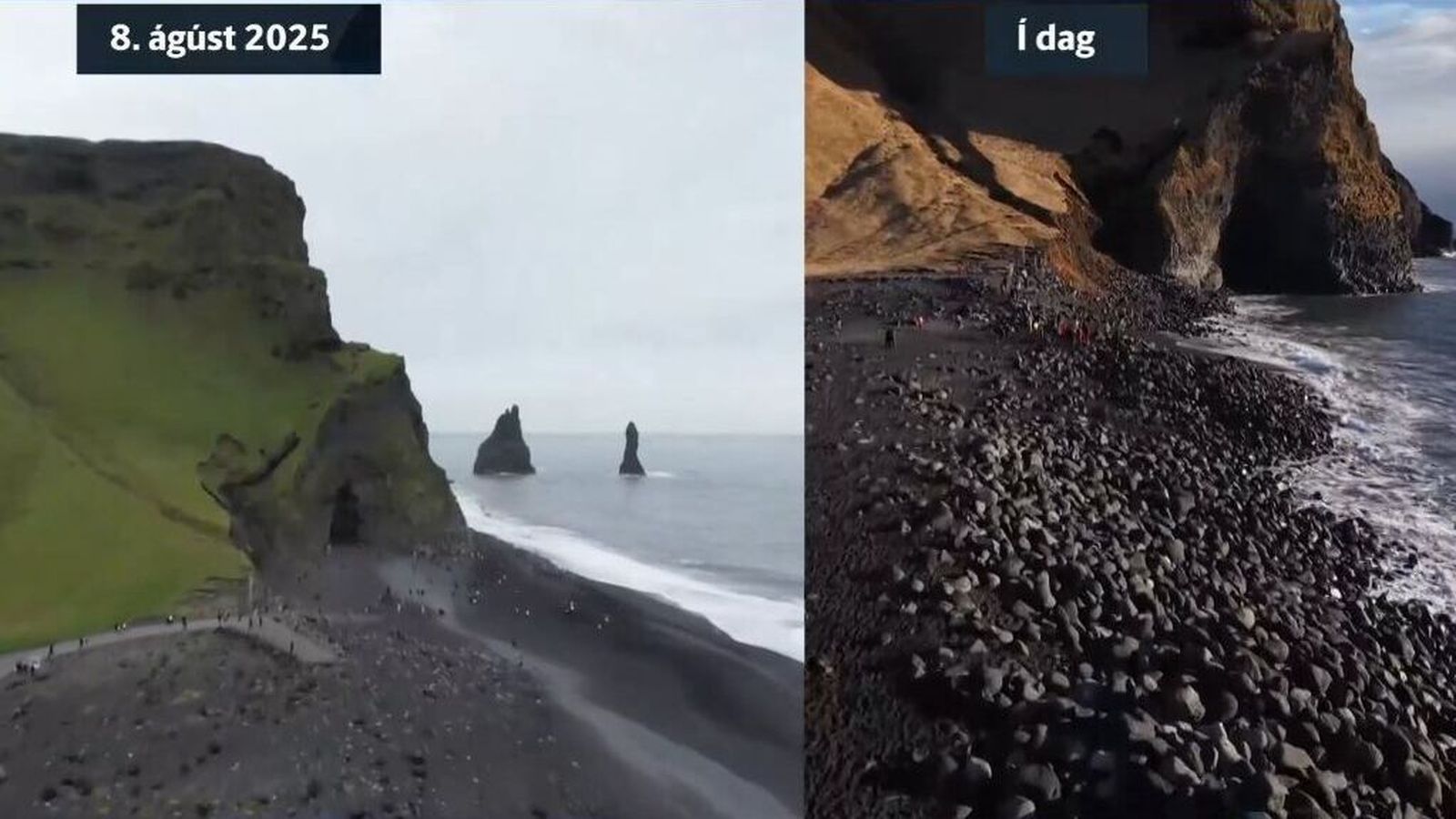„Þarf maður að fara að finna ein­hverja nýja fjöru?“