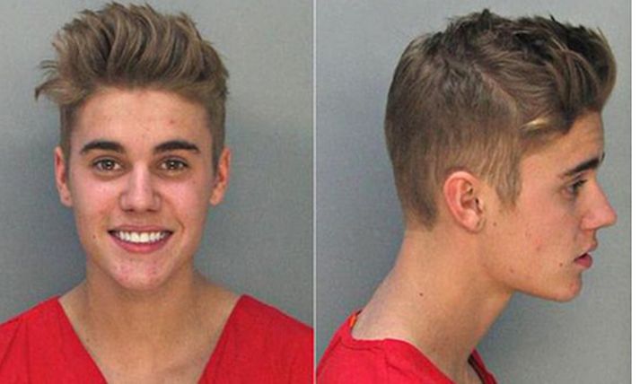 Fréttirnar sem MSNBC þóttu mikilvægar voru af handtöku söngvarans Justin Bieber.