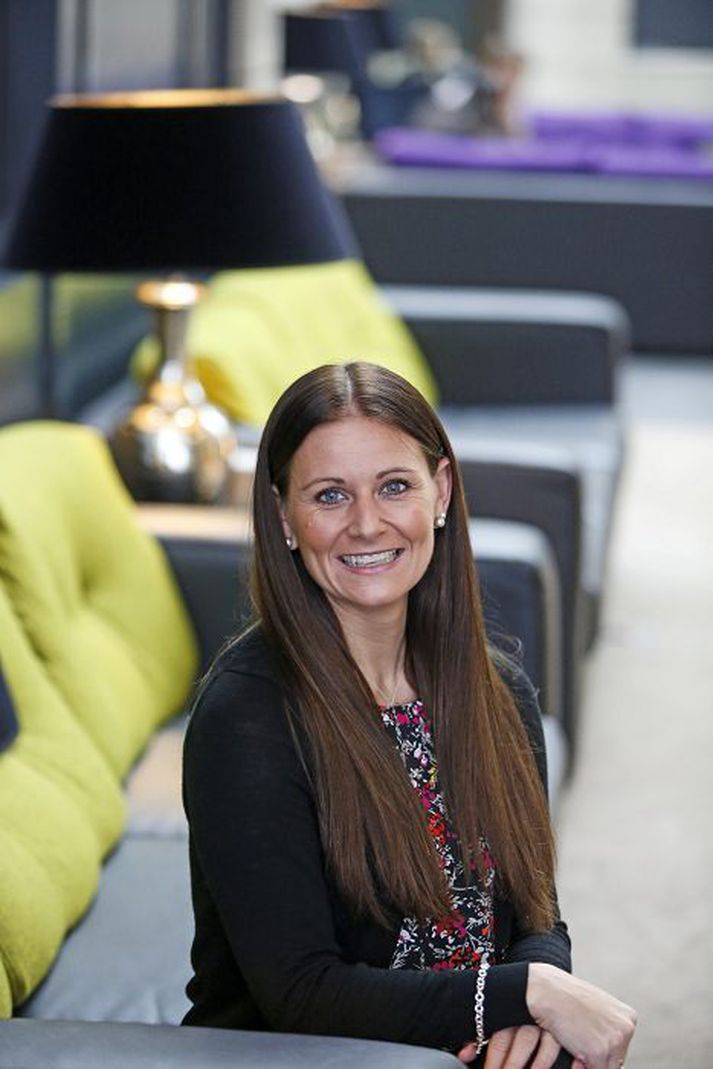 Í heimsókn númer tvö. Tracy Lynn Bink kom fyrst til Íslands vorið 2013 til fyrstu viðræðna við Icelandair um samnýtingu flugnúmera félaganna. "Ferlið hefur tekið sinn tíma,“ segir hún.
