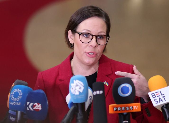Maria Malmer Stenergård er utanríkisráðherra Svíþjóðar.