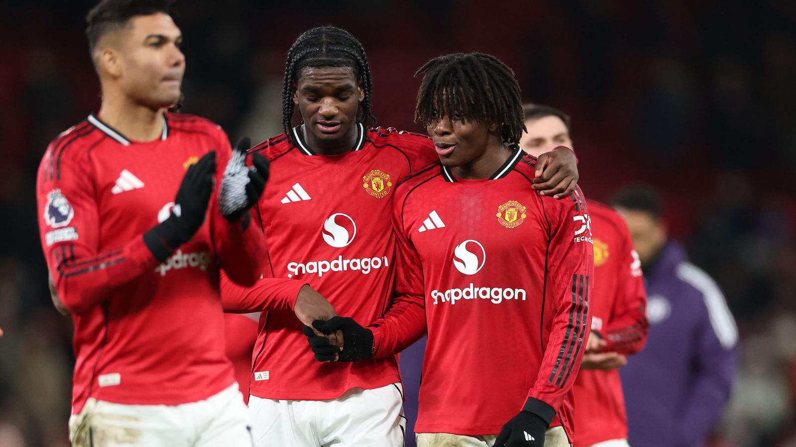 Sjáðu dönsku þrumuna sem færði United-mönnum öll þrjú stigin