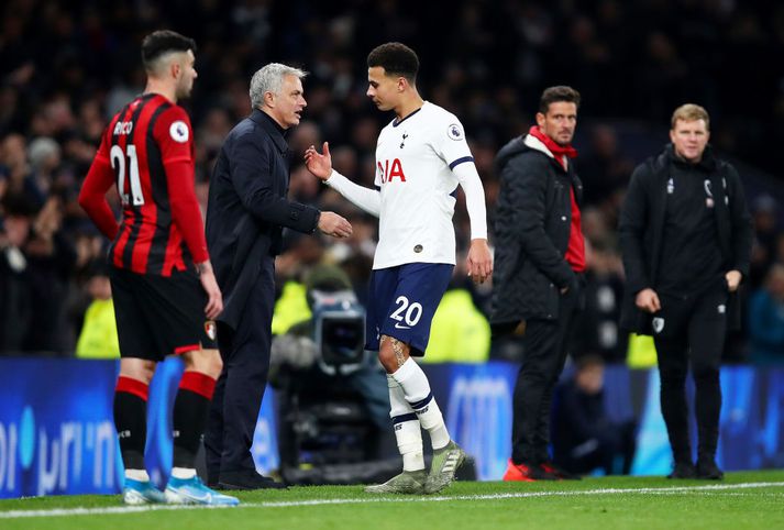 Mourinho og Alli hafa náð vel saman