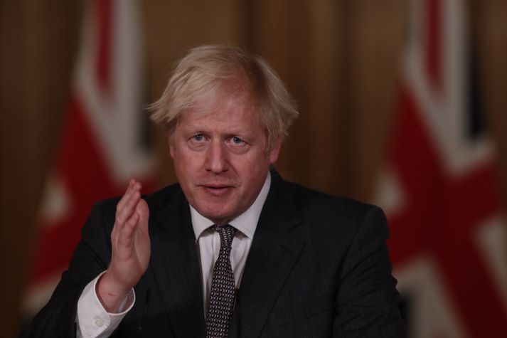 Boris Johnson, forsætisráðherra Bretlands, var skýr í afstöðu sinni gagnvart ofurdeild Evrópu.
