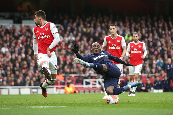 Ogbonna í leik Arsenal og West Ham síðustu helgi