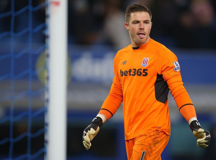 Butland hefur átt afbragðs gott tímabil með Stoke.