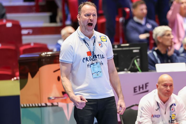 Dagur Sigurðsson er einn af mjög fáum Íslendingum sem fagnar sigri Króata í dag.