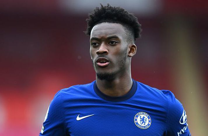 Mynd af Callum Hudson-Odoi þær þrjátíu mínútur sem hann spilaði.