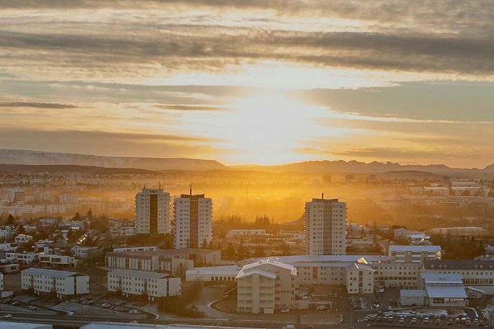 Talsvert af svifryki mælist nú í Reykjavík.