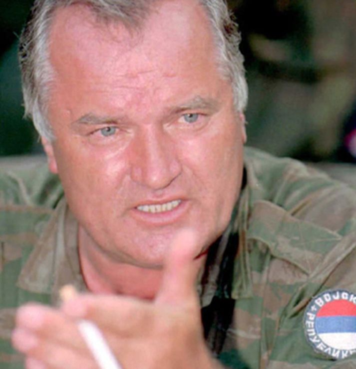 Ratko Mladic, fyrrum hershöfðingi Bosníu-Serba.
