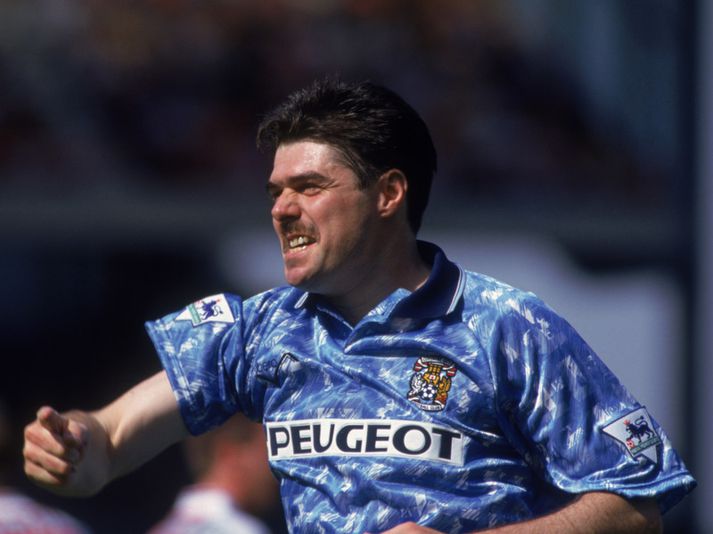 Micky Quinn átti magnaðan mánuð með Coventry í lok ársins 1992.