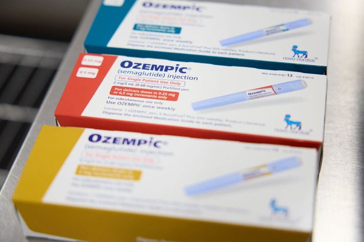 Þyngdarstjórnunarlyf á borð við Ozempic eru meðal þeirra eftirsóttustu á Norðurlöndunum. 