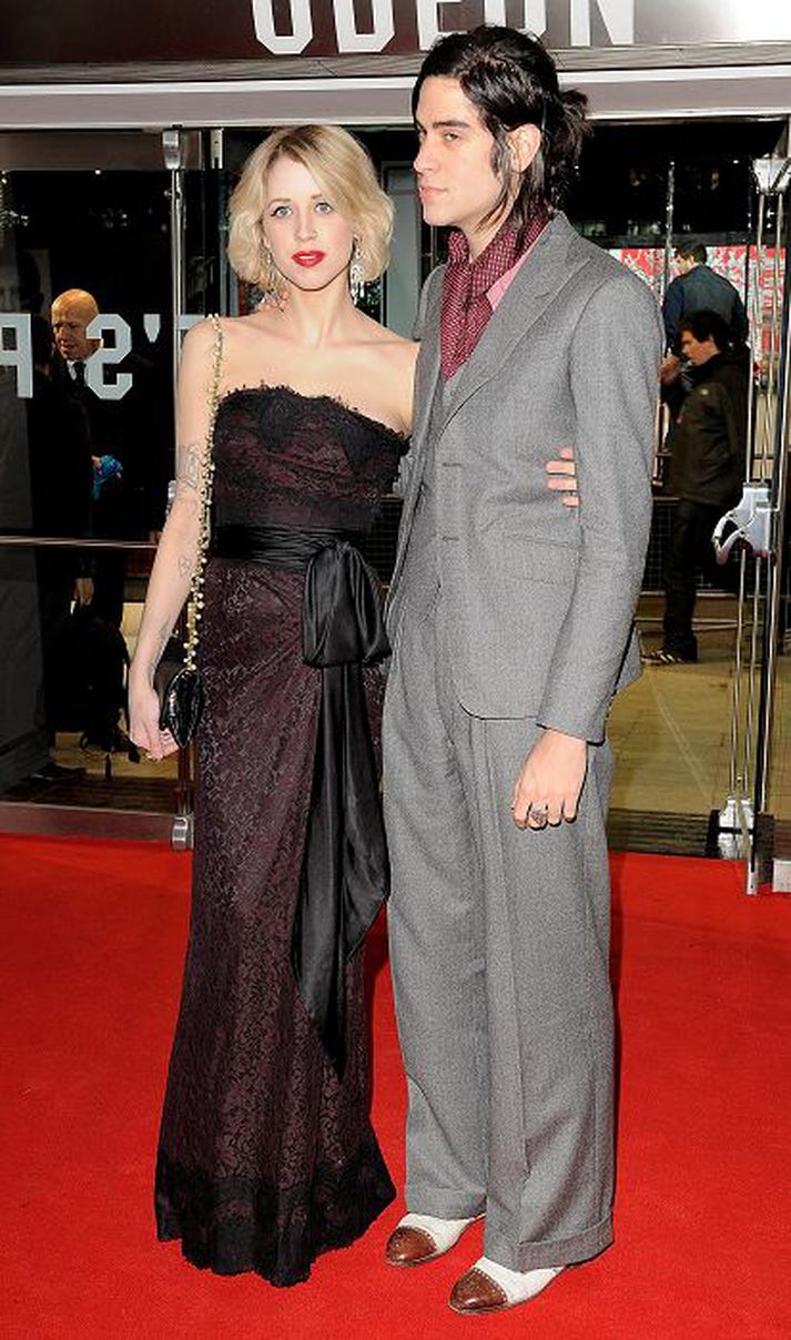 Tveggja barna móðir Peaches Geldof og Thomas Cohen eignuðust annan son í vikunni. Nordicphotos/getty