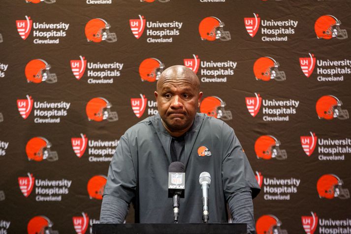 Ólíklegt er að það verði slegist um þjónustu Hue Jackson.