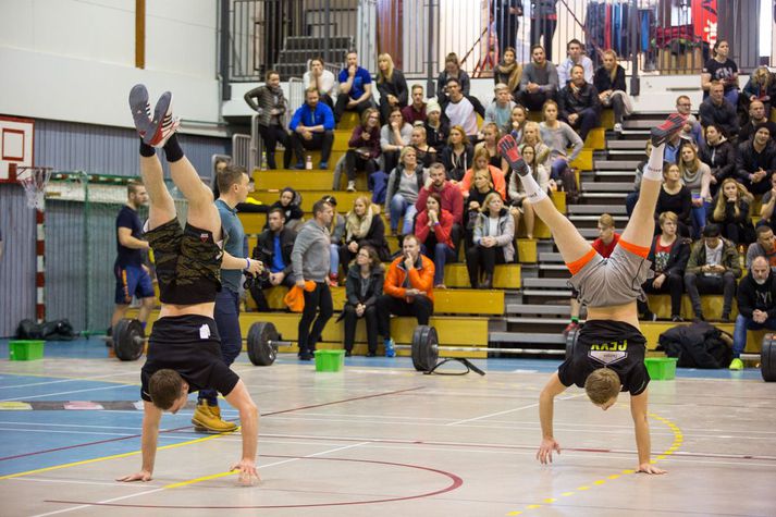 Frá Íslandsmótinu í CrossFit í fyrra.