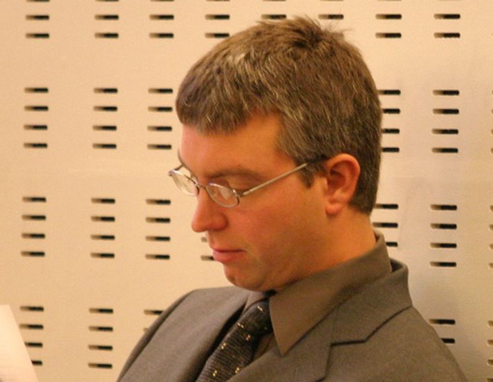 Jónas Ingi Ragnarsson við aðalmeðferð líkmálsins svokallaða árið 2004.