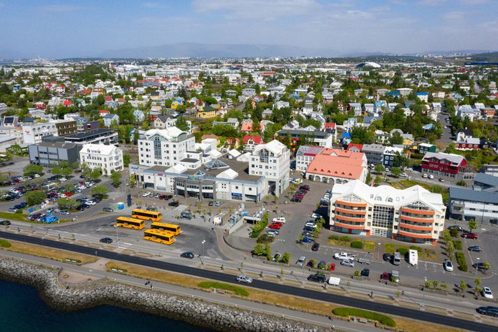 Tilkynningin barst úr Hafnarfirði. 