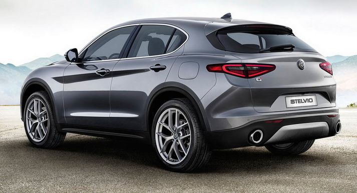 Alfa Romeo Stelvio jeppinn er gullfallegur bíll.