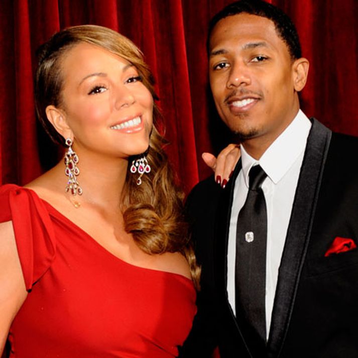 Mariah Carey og Nick Cannon. MYND/Cover Media