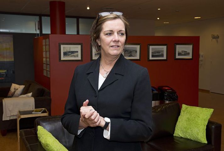 Í Karphúsinu í gær. Bryndís Hlöðversdóttir ríkissáttasemjari tók á móti samninganefndum iðnaðarmanna og Samtaka atvinnulífsins eftir hádegi í gær. Ekki hefur verið boðað til nýs fundar í deilu ríkisins við BHM og hjúkrunarfræðinga. 