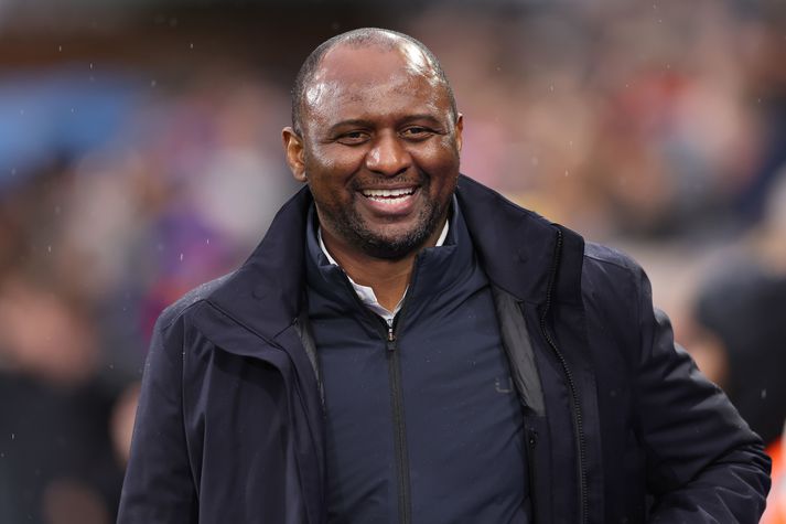 Patrick Vieira stýrði Crystal Palace í tæp tvö ár.