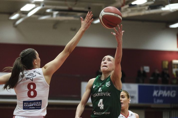 Danielle Rodriguez og stöllur hennar í Njarðvík fá annað tækifæri til að tryggja sér Íslandsmeistaratitilinn í kvöld.