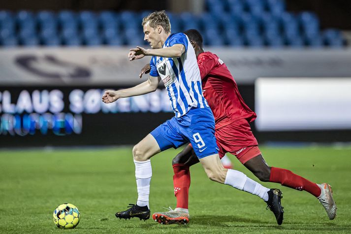 Andri Rúnar Bjarnason kom Esbjerg yfir í dag.