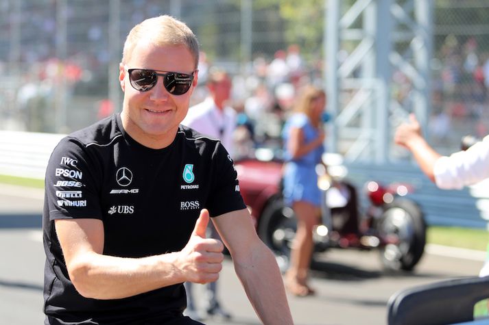 Valtteri Bottas er sáttur við nýjan samning við Mercedes.