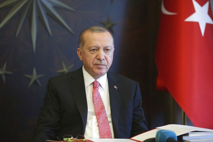 Recep Tayyip Erdogan Tyrklandsforseti.