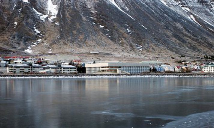Ísafjörður í vetrarskrúða. Mynd/ Rósa.