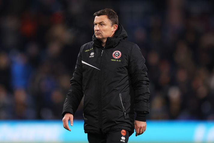 Paul Heckingbottom er kominn í atvinnuleit eftir að hafa misst starfið sitt hjá Sheffield United.