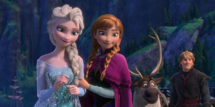 Anna og Elsa snúa aftur. Let it go! Let it go!