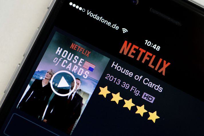 Netflix nýtur mikilla vinsælda hér á landi.