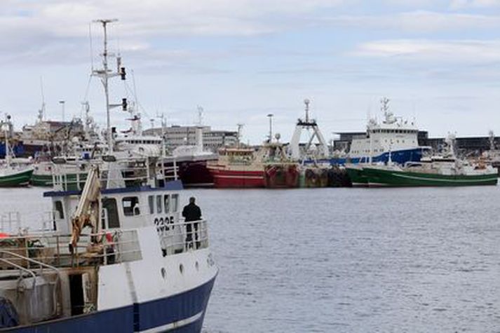 Hælisleitandinn laumaðist um borð í skipið í Reykjavík.