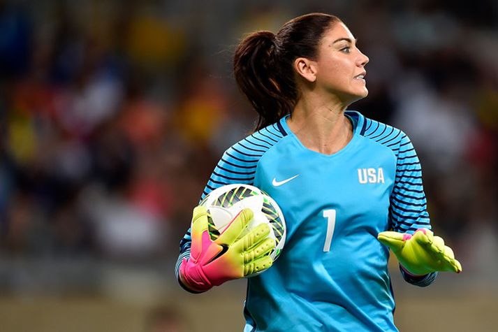 Hope Solo hefur verið einn besti markvörður heims undanfarin ár.