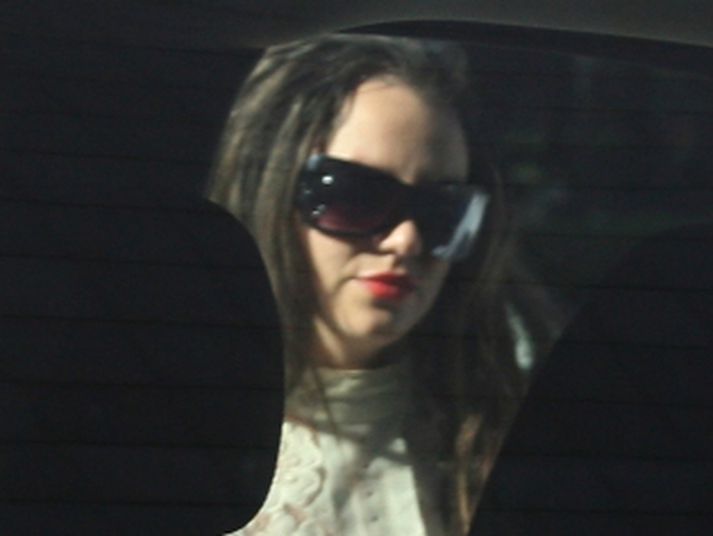 Britney Spears fór út að borða með pabba í gær.