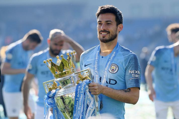 David Silva hefur unnið nánast allt með Manchester City nema Meistaradeildina. Hann hefur unnið ensku deildina fjórum sinnum.