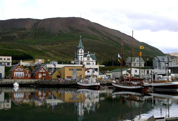 Húsavík er einn af fjölsóttustu ferðamannastöðum landsins.