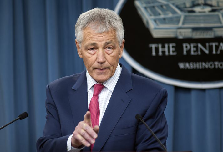 Chuck Hagel, varnarmálaráðherra Bandaríkjanna.