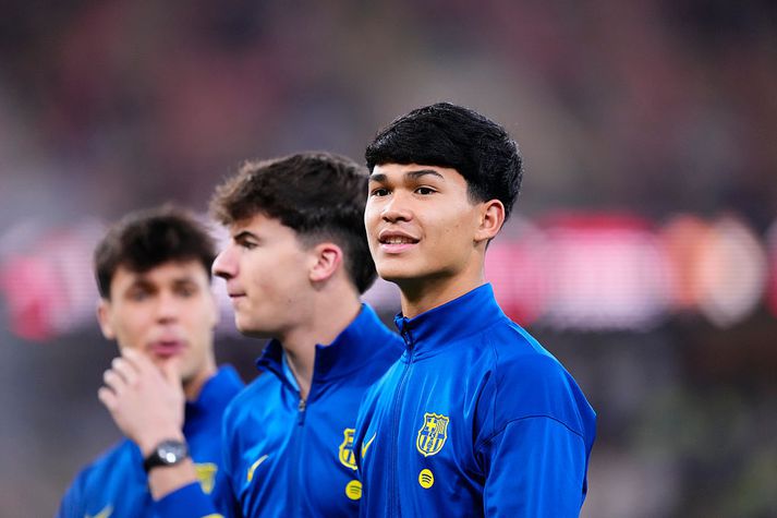 Dro Fernandez hefur þegar spilað fimm leiki fyrir aðallið Barcelona en er nú farinn til PSG.