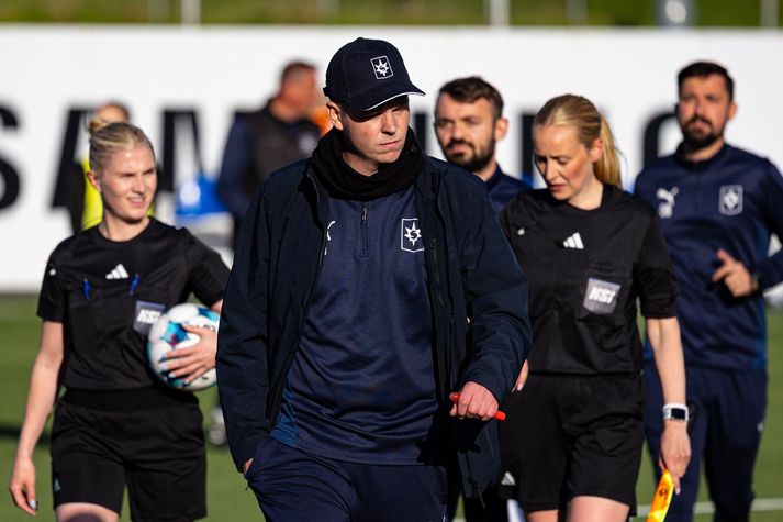 Óskar Smári gengur sáttur frá borði eftir sterkan sigur Stjörnunnar