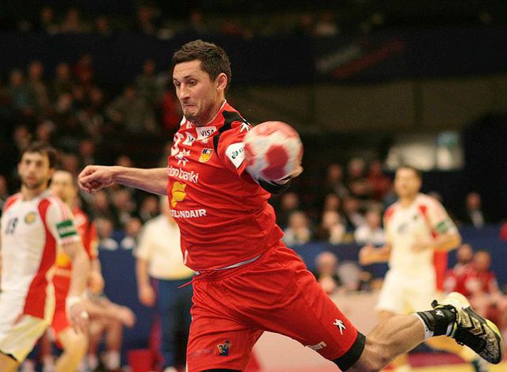 Mikilvægur íslenska landsliðinu í handbolta.fréttablaðið/diener
